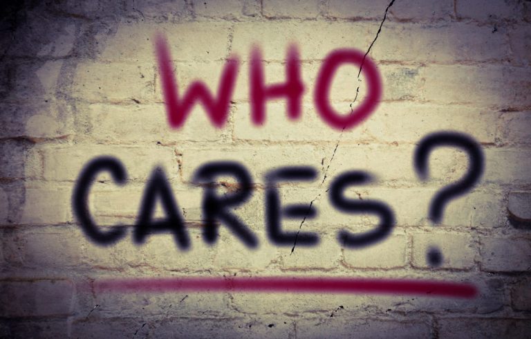 Who Cares?